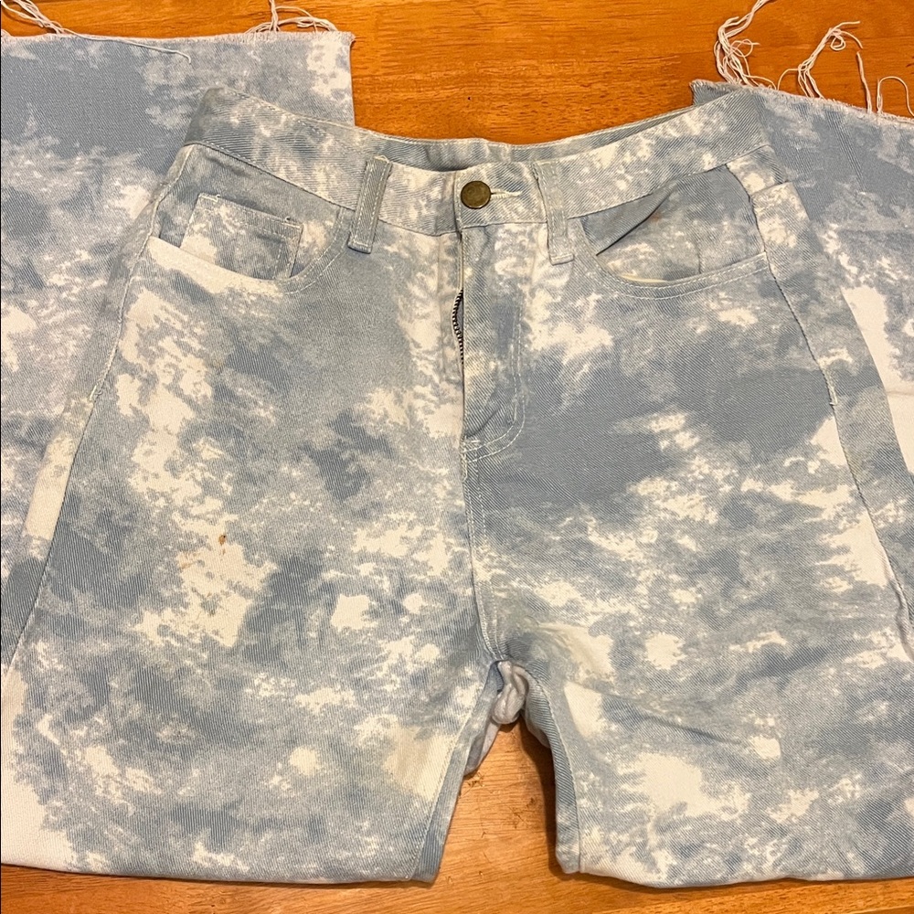 Princess Polly Denim Tie-Dye Pants